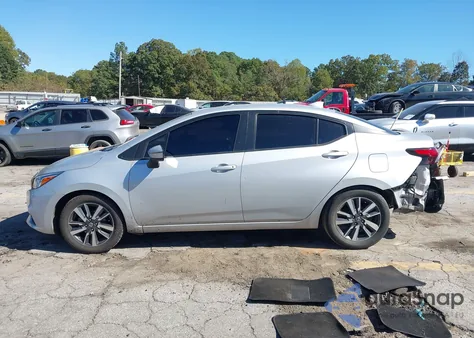 2021 Nissan Versa Sv Xtronic Cvt из США, поврежденный, VIN 3N1CN8EVXML826061
